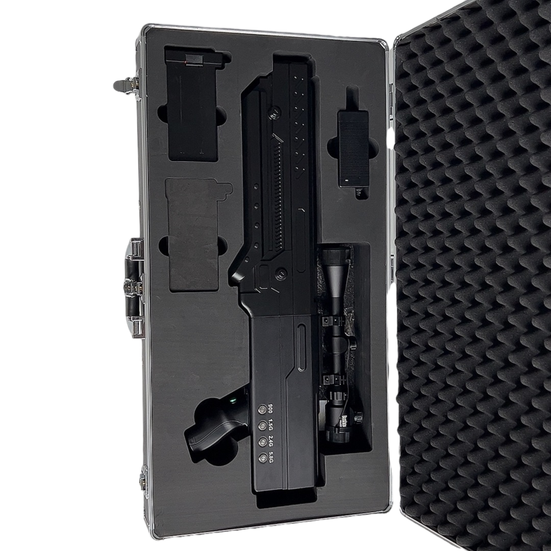  浚县手持便携式枪型低空防御反制四通道B型