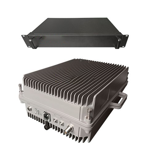  浚县TETRA800数字警用集群数字光纤直放站远近端机